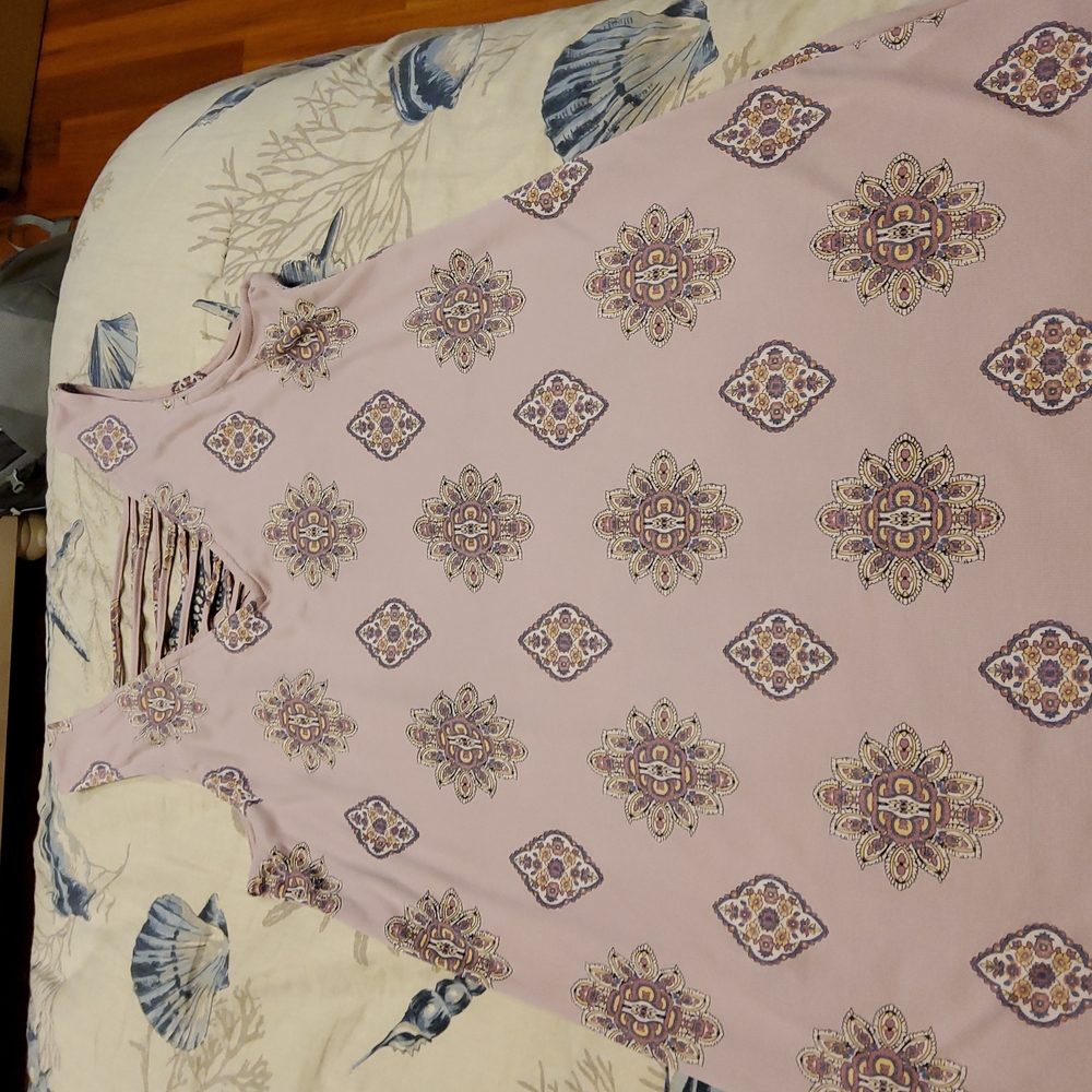 Pink republic purple dress size XL